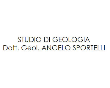 STUDIO DI GEOLOGIA DOTT. GEOL. ANGELO SPORTELLI