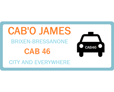 Taxi Brixen Bressanone Cabo James